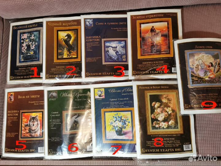 Наборы для вышивания Kustom Krafts