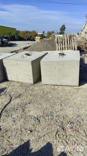 Фундамент ф2- бетонная опора под стойку 133мм