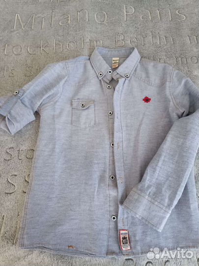 Рубашки р-ры128-146