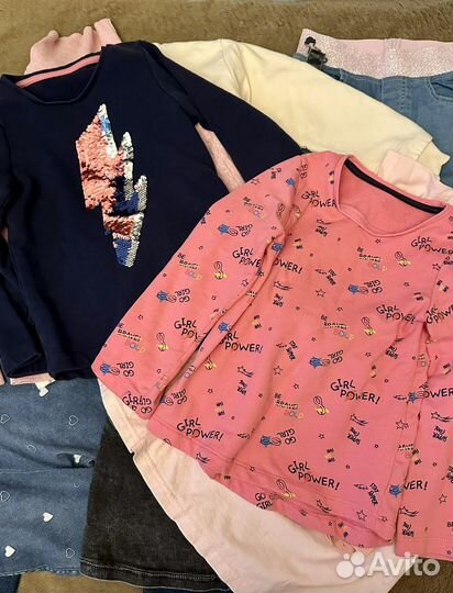Пакет одежды для девочки 122 128