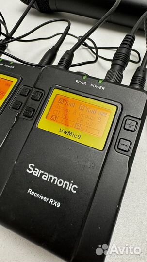 Микрофонная радиосистема Saramonic uwmic9 + hu9