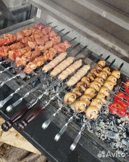 Шашлык, люля кебаб