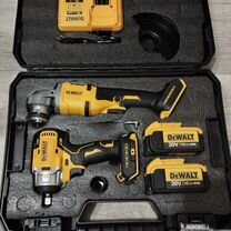 Аккумуляторная болгарка и гайковёрт dewalt