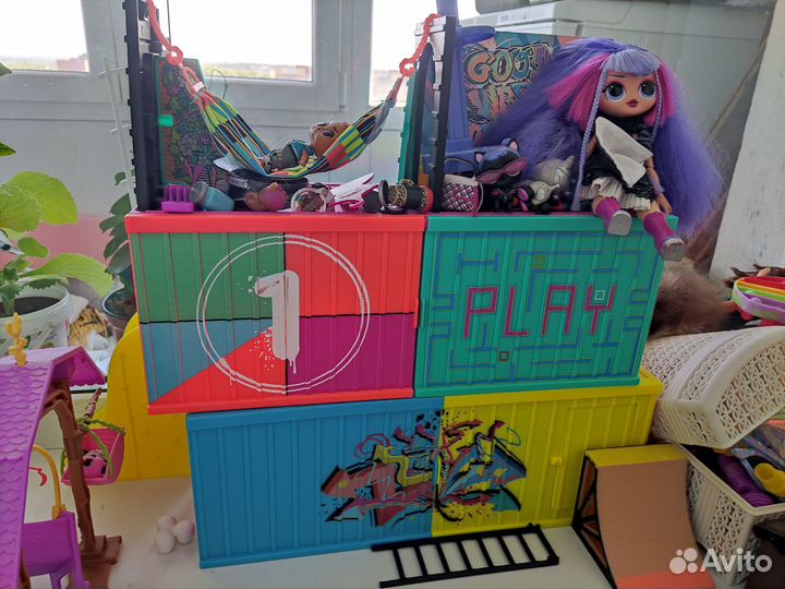 Игрушки, самолет куклы LOL (оригинал)