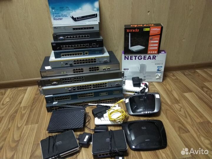 Коммутаторы, роутеры