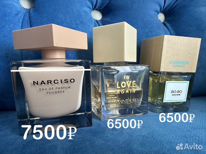 Парфюмерия остатки во флаконах