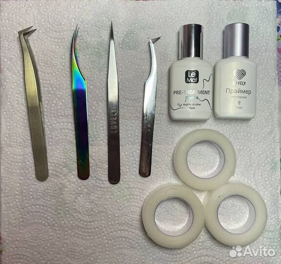 Все для наращивания ресниц