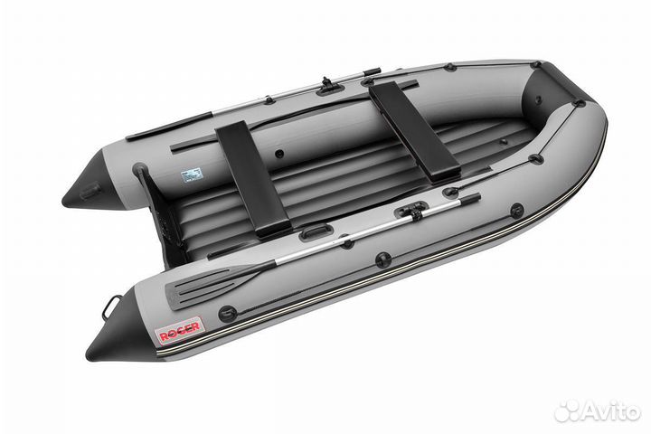 Лодка пвх Roger Zefir 3100 LT нднд малокилеватая