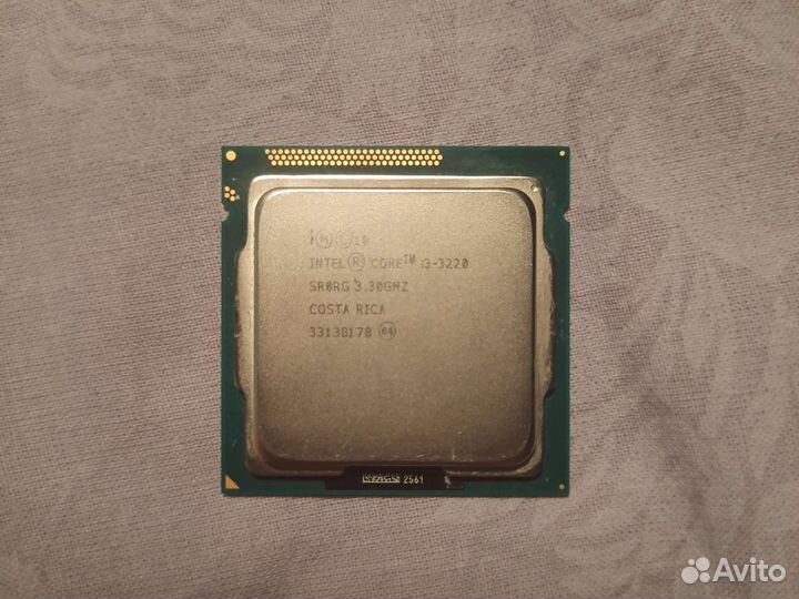 Процессор intel core i3 3220