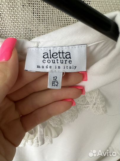 Блуза для девочки aletta noble people