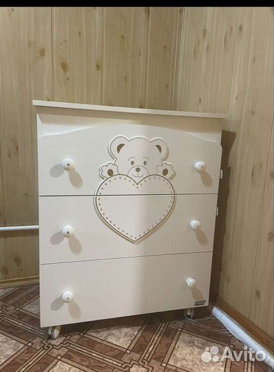 Комод детский, с ванночкой