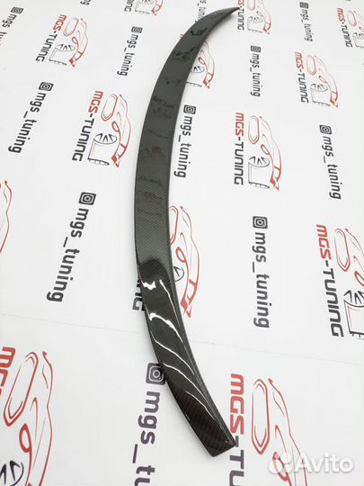 Спойлер на BMW X4 series F26 M-Perfomance Карбон