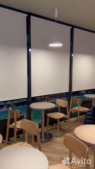 Рулонные шторы в офис