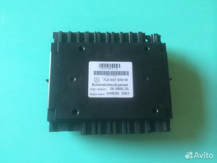 Блок управления бортовой сетью VW Touareg