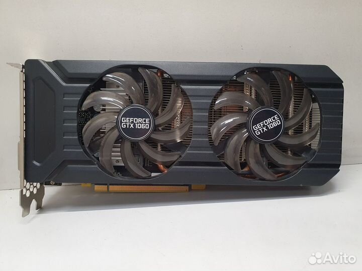 Видеокарта 3Gb Palit Geforce GTX1060 dual