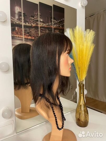 Накладка из натуральных волос