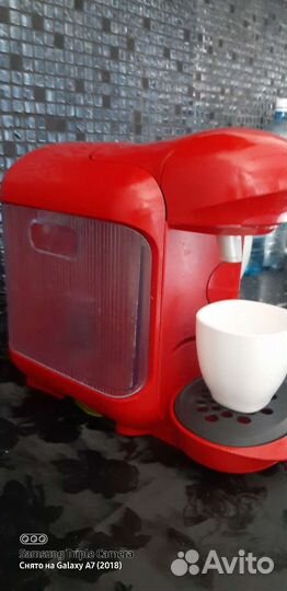 Капсульная кофемашина bosch tassimo