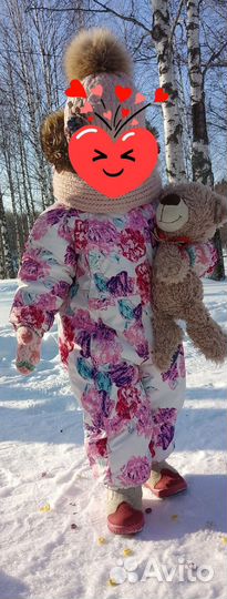 Зимний комбинезон для девочки
