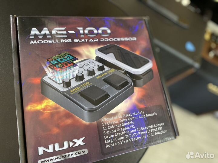NUX MG-100 гитарный процессор