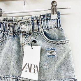 Юбка джинсовая Zara р.92,104