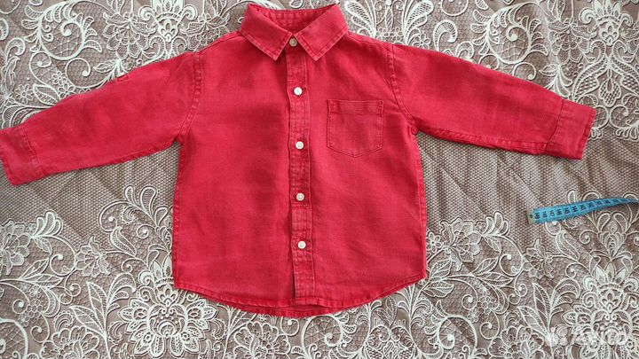 Рубашка льняная 92