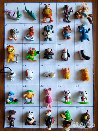 Ландрин, киндер и др