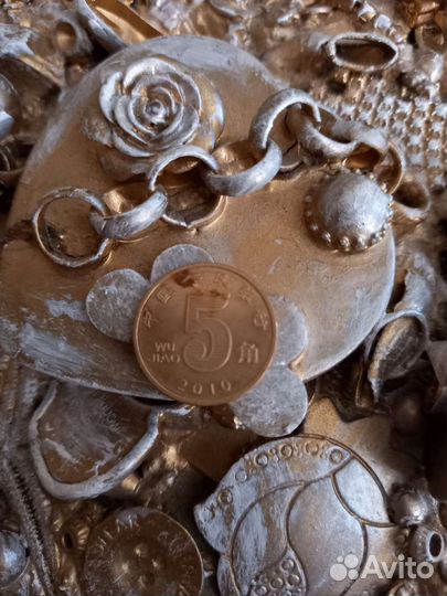 Китайская монета, 5 цьзяо, половина юаня