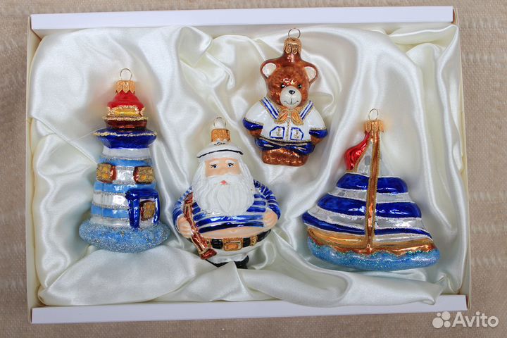 Набор елочных игрушек Irena Морской