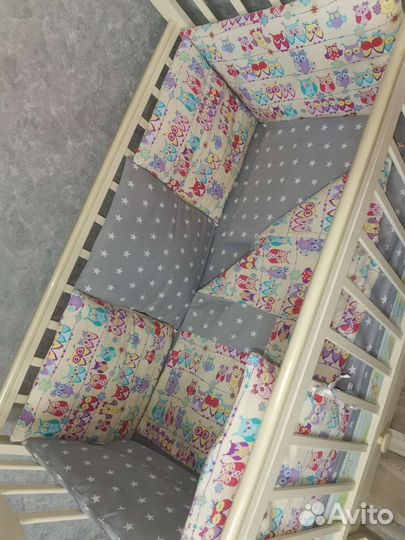 Комплект постельного белья для новорожденного