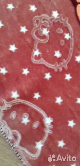 Плед детский плюшевый