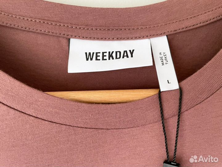 Платье футболка 50 52 Weekday новое