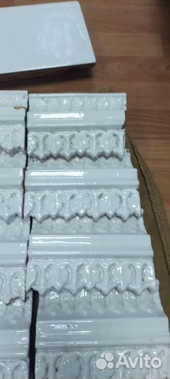 Антикварные израсцы россия Верхняя полка камина