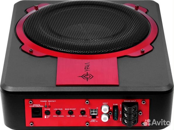 Активный сабвуфер Урал ural пмн-1 черная вдова