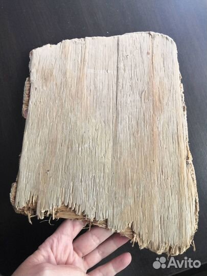 Кусок тонкой фанеры дрифтвуд небольшой