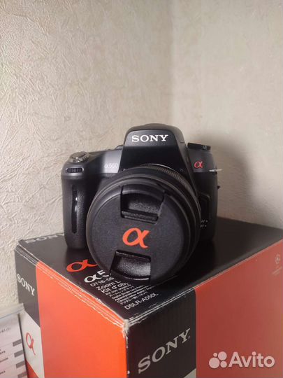 Sony A550 Kit 18-55mm (пробег 5тыс)