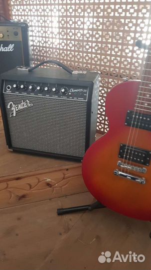 Новый) Fender Champion 20 комбик комбоусилитель