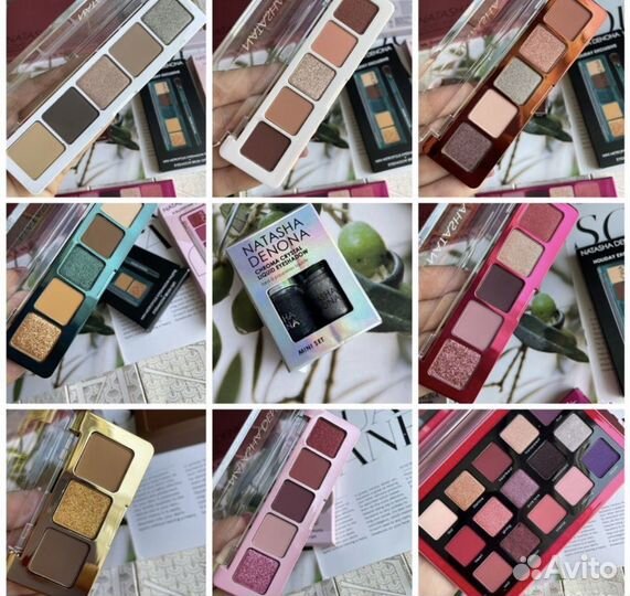 Patmcgrath, natasha denona, тени для век