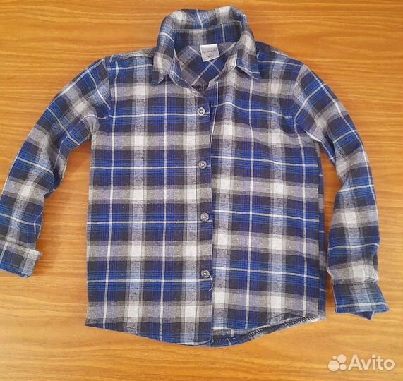 Рубашки для мальчика 3-4 года