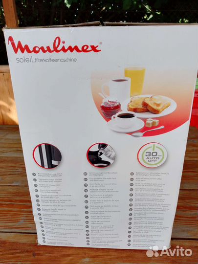 Кофеварка moulinex