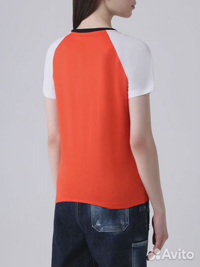 Футболка хлопковая с принтом Kenzo