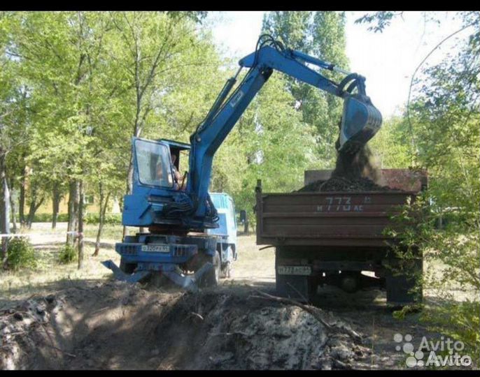 Услуги Аренда Экскаватора