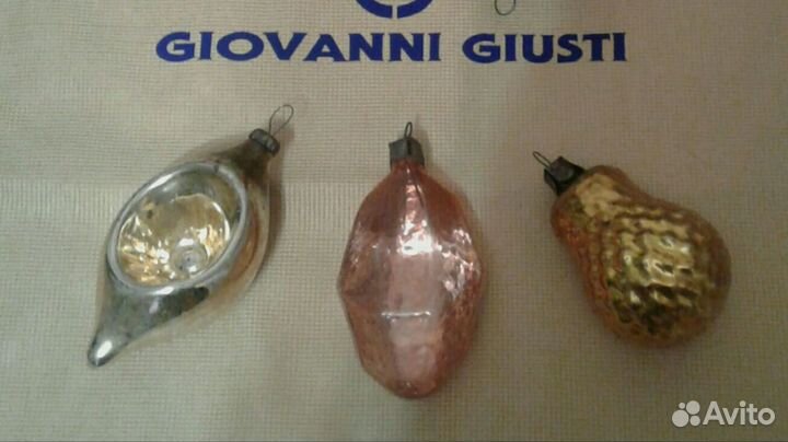 Елочные игрушки СССР