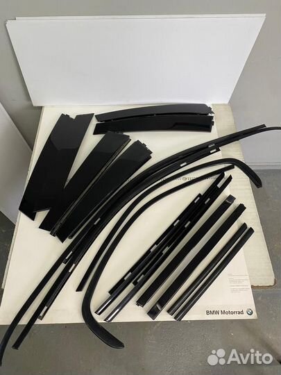 Молдинги BMW X5 E53 Shadow-Line, 51328257701