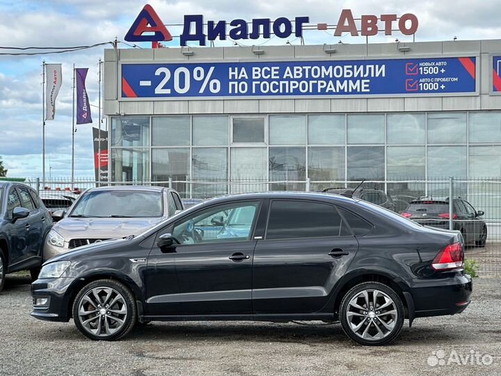 Volkswagen Polo 1.6 МТ, 2017, 162 000 км