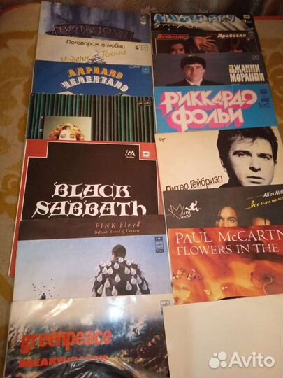 Виниловые пластинки СССР 70-90гг
