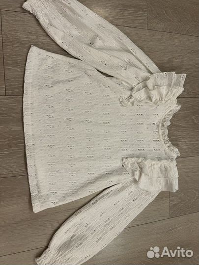 Блузка zara для девочки 7 лет