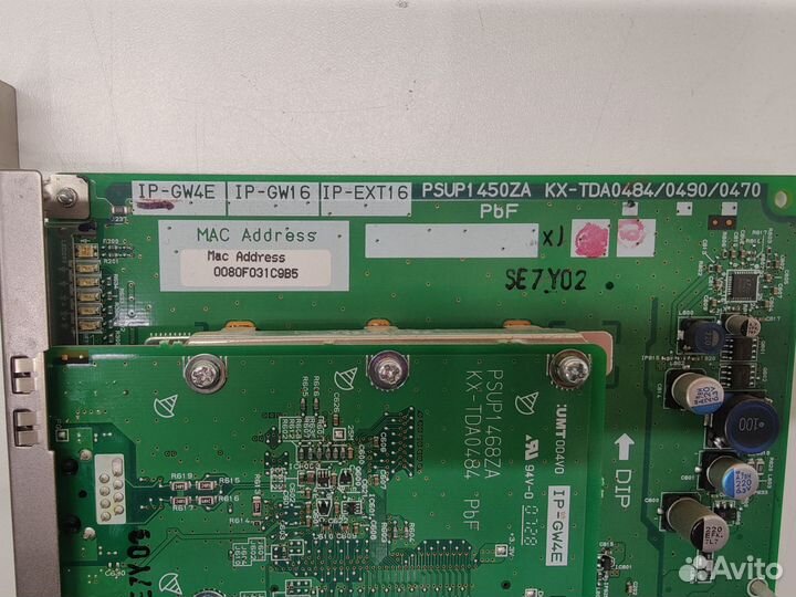 Panasonic IP-GW4E KX-TDA0484 плата VoIP шлюза