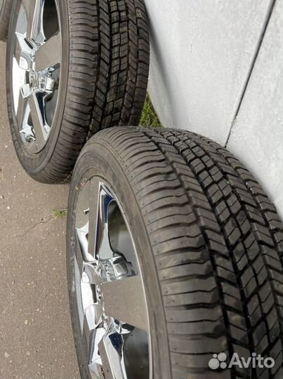 Новые колеса в сборе r17 114,3 Шины хром