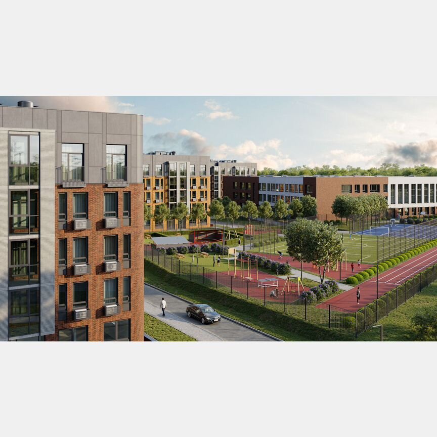 Квартира-студия, 26,1 м², 4/6 эт.