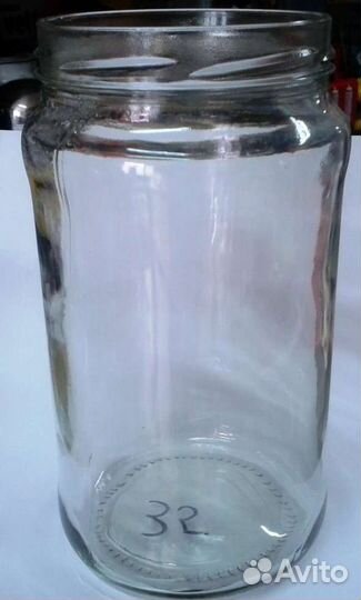 Банки стеклянные, 1.5 л. винтовые